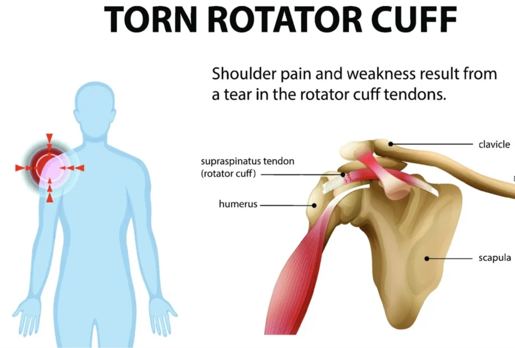torn rotator cuff diagram torn rotator cuff diagram with a focus on where the pain is in the body and the torn rotator cuff.