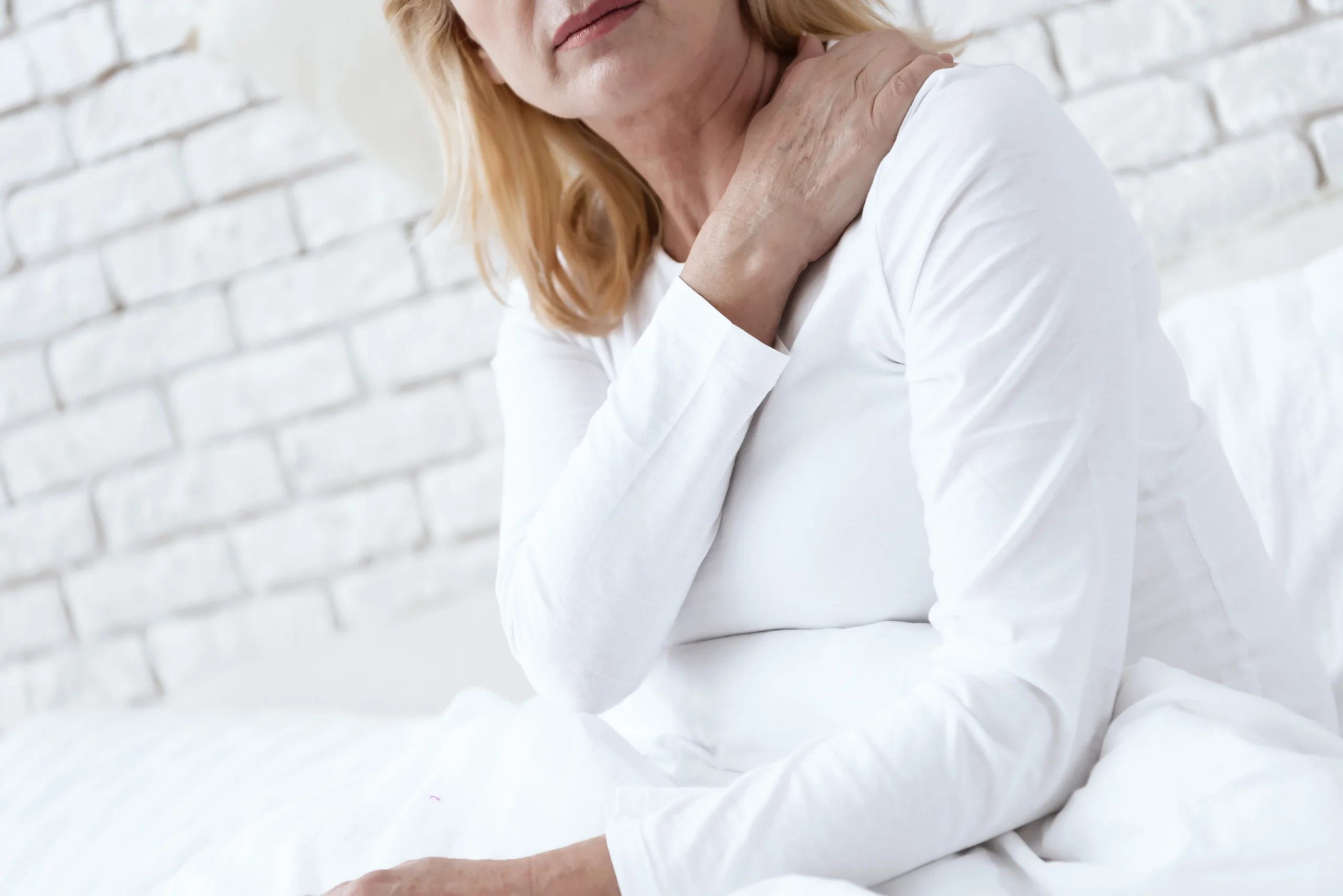 Female with displaced shoulder fracture